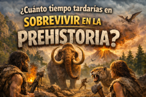 ¿Cuánto tiempo tardarías en sobrevivir en la prehistoria?